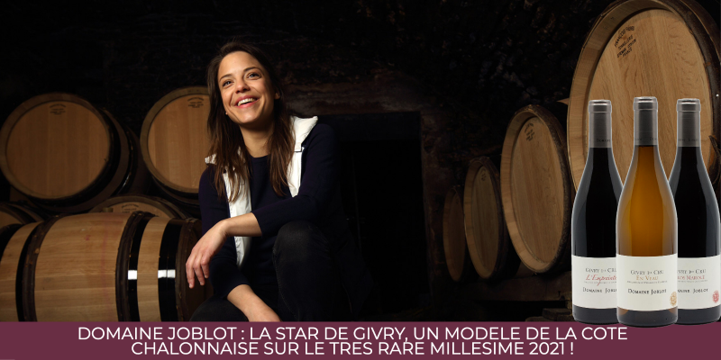 Domaine Joblot : la Star de Givry, un modèle de la Côte Chalonnaise sur 2020 et le très rare millésime 2021 !